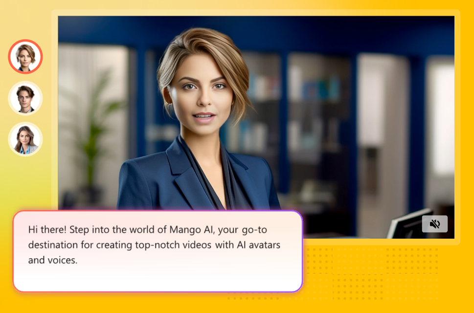 Mango AI: Create engaging videos with AI talking avatars - AItrendytools